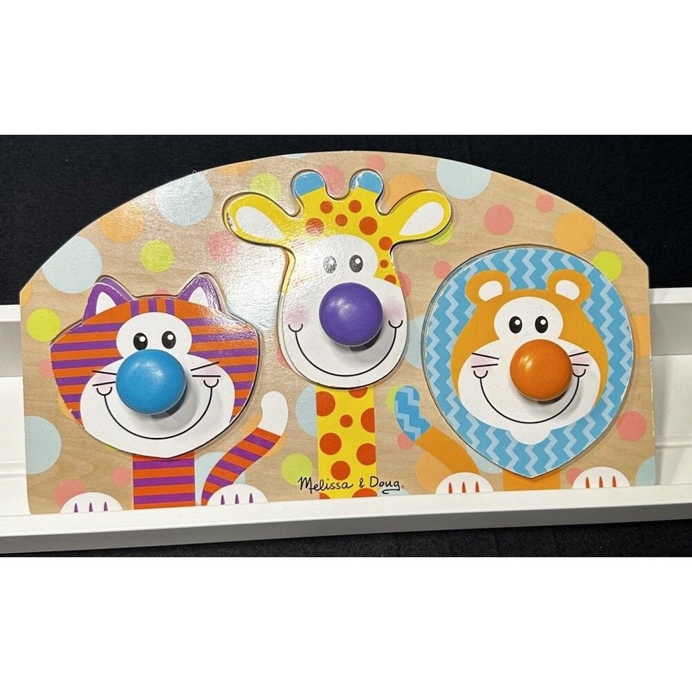 Melissa & Doug Animals Jumbo Knob Wooden puzzles